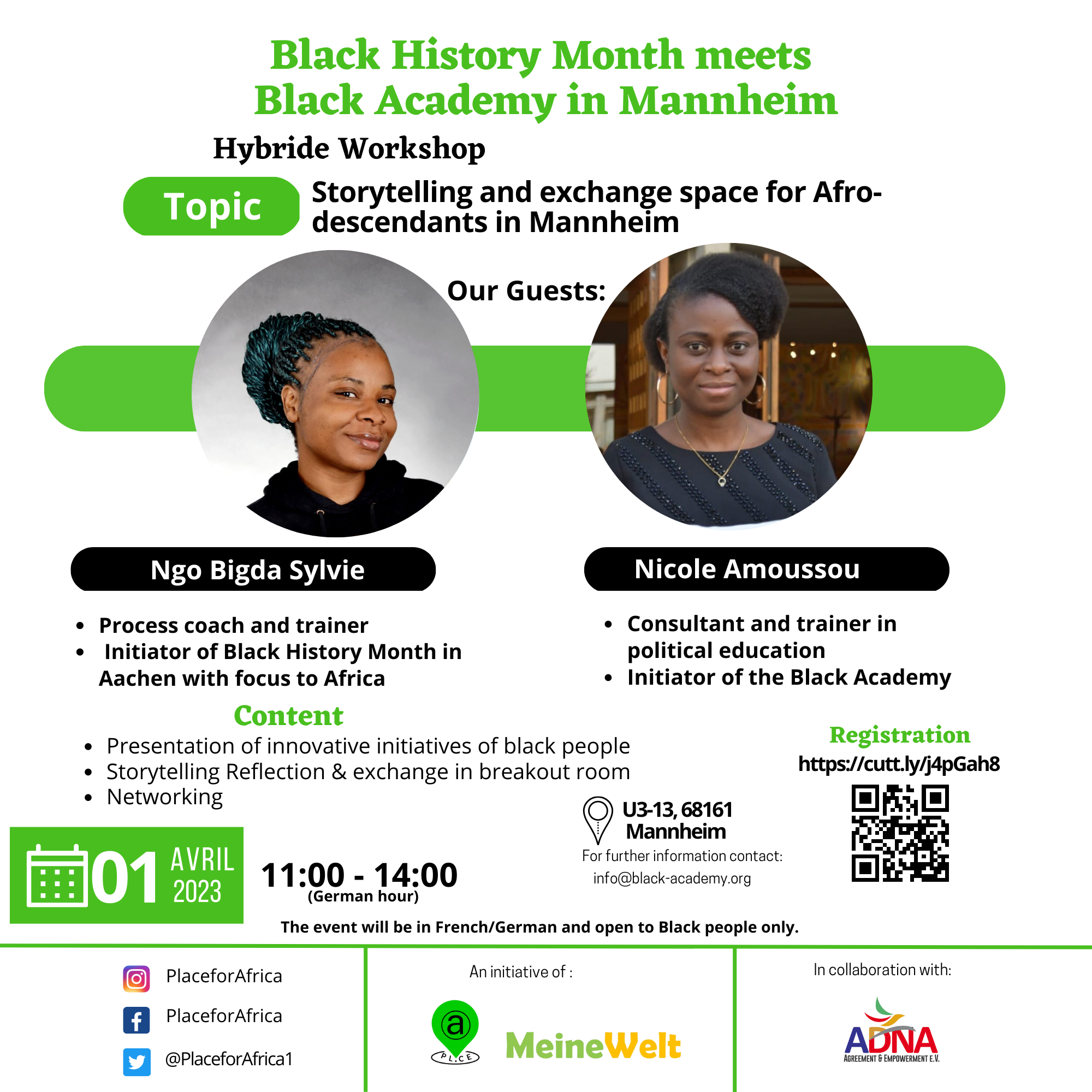 Visibility of Black People’s Competences and Innovative Initiatives in Mannheim