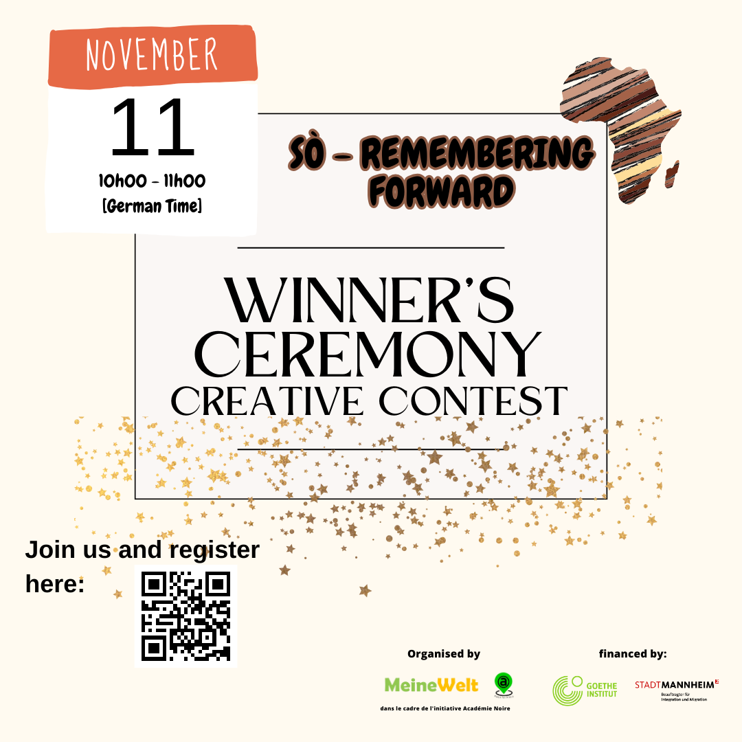 Winner´s Ceremony of the creative contest “Sò – remembering forward”