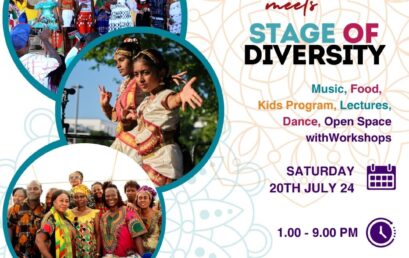  Africa Days meets Stage of Diversity on 20 July around the Intercultural House Mannheim